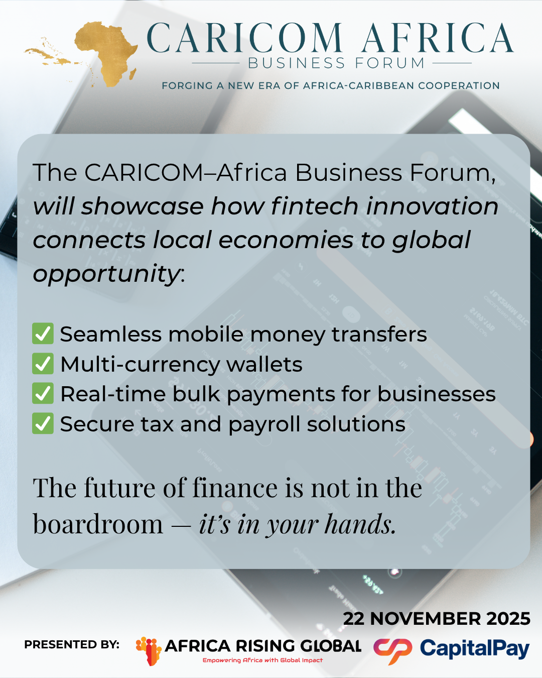 Caricom Africa Business Forum Jacques Baril Africa Rising Co